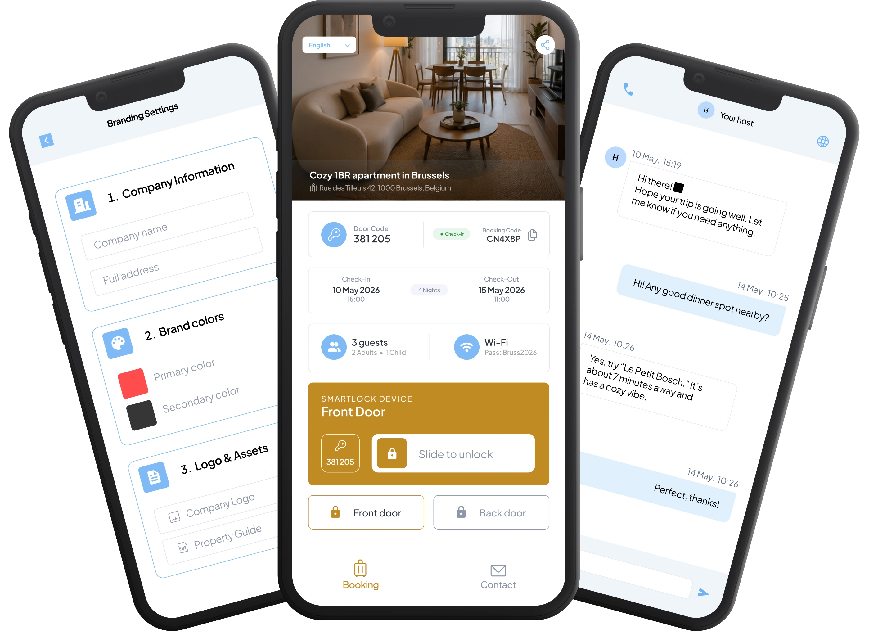Guest App interface preview